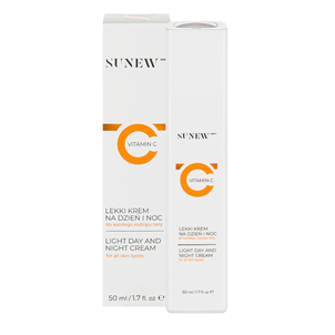 Sunew Med+ Lekki Krem do Twarzy z Witaminą C na Dzień i Noc 50ml Sunew Med+ Lekki Krem do Twarzy z Witaminą C na Dzień i Noc 50ml