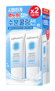 Cell Fusion C Aquatica Cooling Krem Chłodząco-Nawilżający SPF50+ 2x35ml