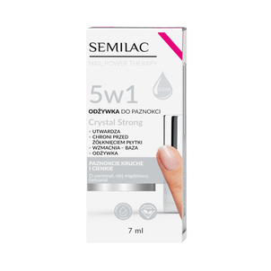 Semilac Odżywka do Paznokci 5w1 Crystal Strong