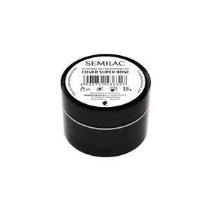 Semilac Żel Budujący UV Cover Super Rose 15g Semilac Żel Budujący UV Cover Super Rose 15g
