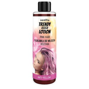 Venita Trendy Color Lotion Płukanka do Włosów Różowa 200ml