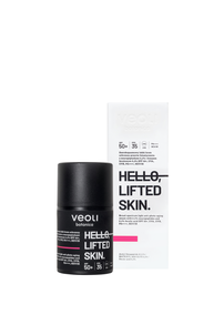 Veoli Botanica Hello Lifted Skin Szerokopasmowy Lekki Krem Ochronny SPF50+ z Neuropeptydami i Kwasem Ferulowym 50ml