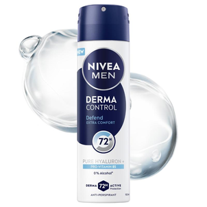NIVEA Men Derma Control Defend Antyperspirant w Sprayu 150ml NIVEA Men Derma Control Defend Antyperspirant w Sprayu 150ml