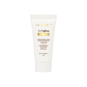 Sunew Med+ SUNglow SPF50 Odmładzający Krem Przeciwsłoneczny do Codziennego Stosowania 20ml