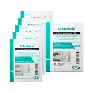 Dr.Melaxin BP Line Zestaw Maseczek Zwężających Pory 5x25g