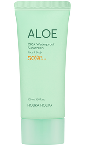 Holika Holika Aloe Cica Waterproof Sunscreen Krem-Żel z Filtrem SPF50+ PA++++ 100ml Holika Holika Aloe Cica Waterproof Sunscreen Krem-Żel z Filtrem SPF50+ PA++++ 100ml