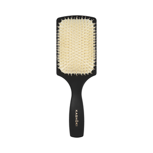 KASHŌKI Smooth White Detangler Szczotka do Włosów z Białym Włosiem Dzika Paddle