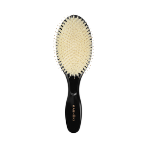 KASHŌKI Smooth White Detangler Duża Szczotka do Włosów z Białym Włosiem Dzika Oval