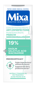 Mixa Punktowa Pasta Przeciw Niedoskonałościom 15ml Mixa Punktowa Pasta Przeciw Niedoskonałościom 15ml