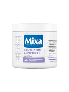 Mixa Panthenol Comfort+ Krem Kojący do Twarzy Ciała i Dłoni 400ml Mixa Panthenol Comfort+ Krem Kojący do Twarzy Ciała i Dłoni 400ml