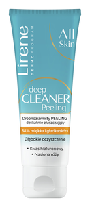 Lirene Deep Cleaner Peeling Drobnoziarnisty Peeling Delikatnie Złuszczający 75ml
