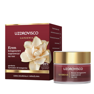 Uzdrovisco Gardenia Krem Kolagenowy Naprawczy na Noc 50ml Uzdrovisco Gardenia Krem Kolagenowy Naprawczy na Noc 50ml