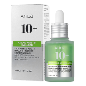 Anua 10+ Azelaic Acid 10+ Hyaluron Kojące Serum do Twarzy 30ml