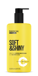 Farmona Radical Soft&Shiny Zmiękczająca Odżywka Nabłyszczająca 260ml Farmona Radical Soft&Shiny Zmiękczająca Odżywka Nabłyszczająca 260ml
