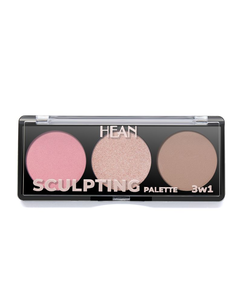 HEAN Sculpting Palette 3w1 Paleta do Konturowania Twarzy 02 HEAN Sculpting Palette 3w1 Paleta do Konturowania Twarzy 02