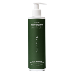 Polemika ReFresh! Botaniczny Żel Myjący z Matchą i Prebiotykami 230ml Polemika ReFresh! Botaniczny Żel Myjący z Matchą i Prebiotykami 230ml