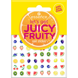 Essence Let's Get Juicy Fruity Naklejki na Paznokcie Essence Let's Get Juicy Fruity Naklejki na Paznokcie