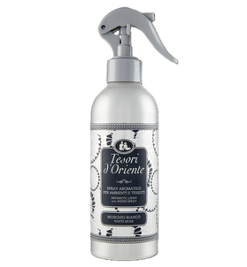Tesori d'Oriente Odświeżacz Powietrza i Tkanin Muschio Bianco 250ml
