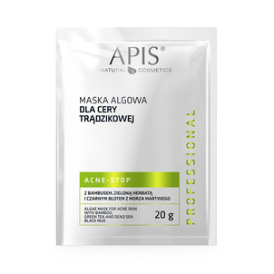 APIS Acne-Stop Maska Algowa dla Cery Trądzikowej 20g APIS Acne-Stop Maska Algowa dla Cery Trądzikowej 20g