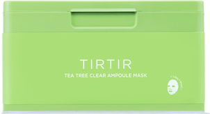 TIRTIR Tea Tree Clear Ampoule Mask Zestaw Kojących Masek w Płachcie 30 Sztuk
