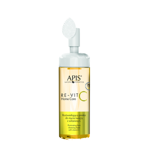 APIS Re-Vit C Rozświetlająca Pianka do Mycia Twarzy z Witaminą C 150ml APIS Re-Vit C Rozświetlająca Pianka do Mycia Twarzy z Witaminą C 150ml