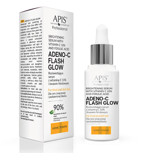 APIS Adeno-C Flash Glow Rozświetlające Serum z Witaminą C i Kwasem Ferulowym 30ml APIS Adeno-C Flash Glow Rozświetlające Serum z Witaminą C i Kwasem Ferulowym 30ml
