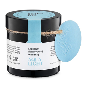Make Me Bio Aqua Light Lekki Krem do Skóry Tłustej i Mieszanej 60ml Make Me Bio Aqua Light Lekki Krem do Skóry Tłustej i Mieszanej 60ml
