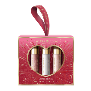 Baylis & Harding Glossy Lip Trio Zestaw Błyszczyków do Ust