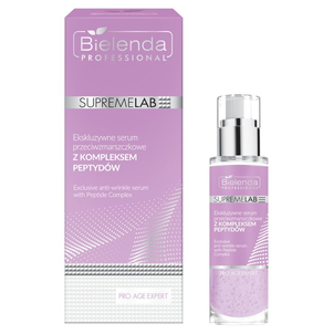 Bielenda Professional SupremeLAB Ekskluzywne Serum Przeciwzmarszczkowe z Kompleksem Peptydów 30g Bielenda Professional SupremeLAB Ekskluzywne Serum Przeciwzmarszczkowe z Kompleksem Peptydów 30g