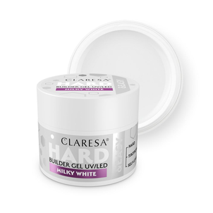 Claresa Żel Budujący Hard & Easy Milky White 12g