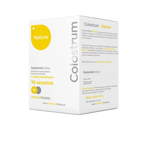 Colostrum Nature Suplement Diety w Saszetkach o Smaku Waniliowym