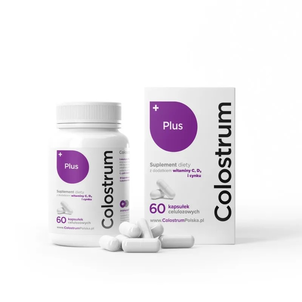 Colostrum Plus Suplement Diety 60 Kapsułek Celulozowych