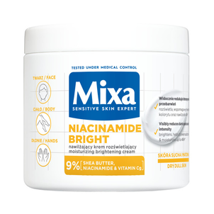 Mixa Niacinamide Bright Nawilżający Krem Rozświetlający 400ml Mixa Niacinamide Bright Nawilżający Krem Rozświetlający 400ml
