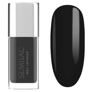 Semilac Klasyczny Lakier do Paznokci 109 Classic Black