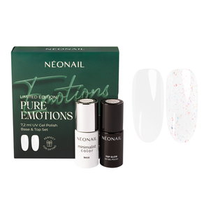 Neonail Zestaw Baza i Top Hybrydowe Pure Emotions Neonail Zestaw Baza i Top Hybrydowe Pure Emotions