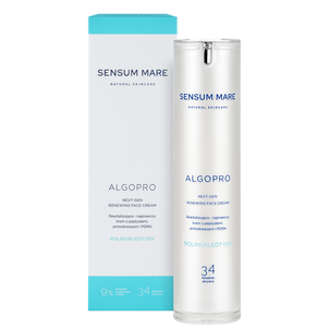 Sensum Mare Algopro Rewitalizująco-Naprawczy Krem z Peptydami Aminokwasami i PDRN 50ml Sensum Mare Algopro Rewitalizująco-Naprawczy Krem z Peptydami Aminokwasami i PDRN 50ml