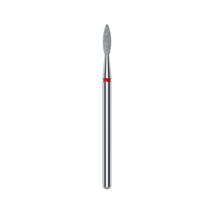 STALEKS Frez Diamentowy Płomyk Czerwony EXPERT Średnica 2,1mm