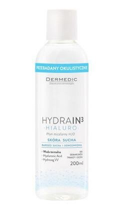 Dermedic Hydrain 3 Hialuro Płyn Micelarny 200ml Dermedic Hydrain 3 Hialuro Płyn Micelarny 200ml