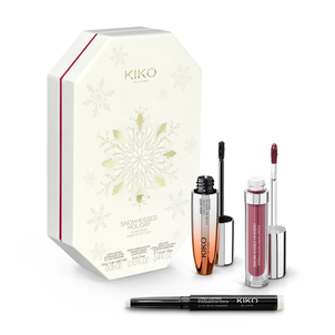 KIKO Milano Snow-Kissed Holiday Zestaw Tusz do Rzęs + Pomadka w Płynie + Cień do Powiek KIKO Milano Snow-Kissed Holiday Zestaw Tusz do Rzęs + Pomadka w Płynie + Cień do Powiek