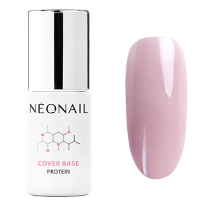 Neonail Baza Hybrydowa Cover Base Protein Light Nude Neonail Baza Hybrydowa Cover Base Protein Light Nude