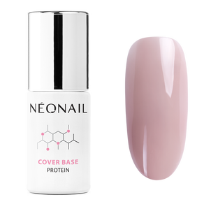 Neonail Baza Hybrydowa Cover Base Protein Soft Nude Neonail Baza Hybrydowa Cover Base Protein Soft Nude