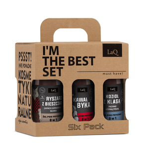 LaQ I'm The Best Set Zestaw Żeli pod Prysznic dla Mężczyzn