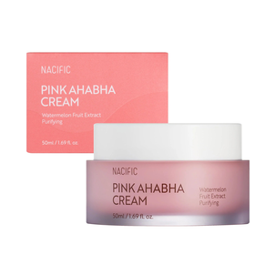 Nacific Pink AHABHA Wielozadaniowy Krem do Twarzy z Kwasami AHA i BHA 50ml Nacific Pink AHABHA Wielozadaniowy Krem do Twarzy z Kwasami AHA i BHA 50ml