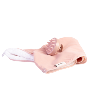 myBuddy Zestaw HAIR LOVE Turban do Włosów + Masażer Różowy myBuddy Zestaw HAIR LOVE Turban do Włosów + Masażer Różowy