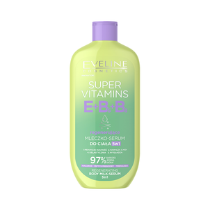 Eveline Super Vitamins Regenerujące Mleczko-Serum do Ciała 350ml Eveline Super Vitamins Regenerujące Mleczko-Serum do Ciała 350ml