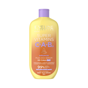 Eveline Super Vitamins Odżywcze Mleczko-Serum do Ciała 350ml Eveline Super Vitamins Odżywcze Mleczko-Serum do Ciała 350ml