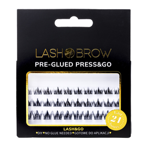 LASH BROW Press & Go Zestaw Kępek Samoprzylepnych Classy Night