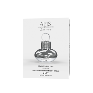 APIS Advanced Skin Care Przeciwzmarszczkowy Neuro-Rytuał V-Lift na Noc z Masażerem 50ml APIS Advanced Skin Care Przeciwzmarszczkowy Neuro-Rytuał V-Lift na Noc z Masażerem 50ml