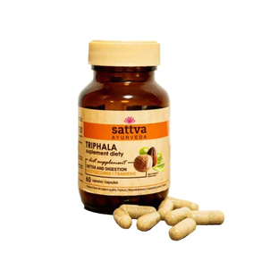 Sattva Ayurveda Triphala Suplement Diety 60 Kapsułek Sattva Ayurveda Triphala Suplement Diety 60 Kapsułek
