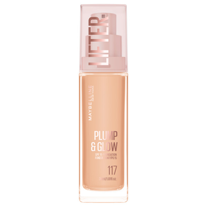 Maybelline Lifter Plump & Glow Podkład Rozświetlający 117 Maybelline Lifter Plump & Glow Podkład Rozświetlający 117